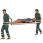 Emergency with Stretcher - Живые существа - 3D модель