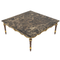 Art 14840 Square coffee table by Modenese Gastone Interiors - Столы - 3D модель - фото 3