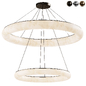 Rh Rivage Lisse Two-Tiered Round Chandelier - Подвесной - 3D модель - фото 3
