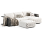 Rh Santiago Aluminum Customizable Sectional Outdoor Sofa - Диваны - 3D модель - фото 2