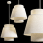 Japandi Tribute Cream Pendant Lamp - Подвесной - 3D модель - фото 3