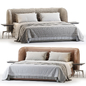 Dallagnese inemuri Bed - Кровати - 3D модель