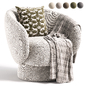 SHAILO SWIVEL CHAIR By Casa Blanco - Кресла - 3D модель