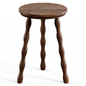 Zara Home - The elm wood stool - Стулья - 3D модель
