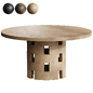 Vivi Dining Table Oak - Столы - 3D модель