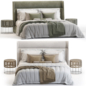 Poliform CHLOE bed - Кровати - 3D модель - фото 3