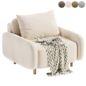 Armchair bed Masse-M Mini Velvet Beige - Кресла - 3D модель - фото 2