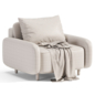 Armchair bed Masse-M Mini Velvet Beige - Кресла - 3D модель - фото 5