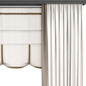 MI Silk and Cotton Curtain Set 116 - Шторы - 3D модель - фото 4