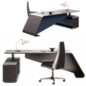 Reflex OH Scrivania Office Desk & Chair Set - Офисная мебель - 3D модель