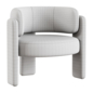Enylay Modern Accent Barrel Chair - Кресла - 3D модель - фото 6