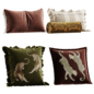 Декоративные подушки / Decorative Pillows 015 - Подушки - 3D модель - фото 2
