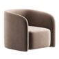 Andy Cream Boucle Club Chair - Кресла - 3D модель - фото 3