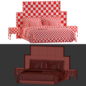 Bollu Armand bed - Кровати - 3D модель - фото 4