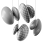A-N-D Pebble LED Glass Pendant Lamp - Подвесной - 3D модель - фото 7