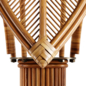 Chairish - Rattan Palm Tree Wall Lamp Sconces - Бра - 3D модель - фото 3