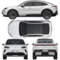 Porsche Cayenne S Coupe Electric 2027 - Наземный транспорт - 3D модель - фото 4