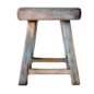 Vintage Blue Village Stool - Стулья - 3D модель - фото 4