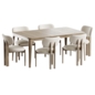 Provo dining chair and Babylon extendable oak wood table - Стол + стул - 3D модель - фото 2