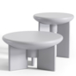 Paolo Castelli Lens Coffee Tables - Столы - 3D модель - фото 3