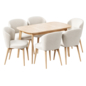 Dining Set 013, Стул ФАРГО, Стол КАМПО - Стол + стул - 3D модель - фото 5