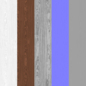Recon Walnut Texture 001 - Дерево - 3D модель - фото 7