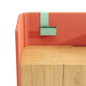 Тумба Pedrali Buddyhub Sideboard BDM002/140 - Тумбы, комоды - 3D модель - фото 4