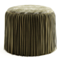Пуф Kora Fringe Leather Ottoman Olive - Другая мягкая мебель - 3D модель - фото 5