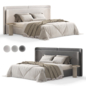 Valletta Bed By Retehome - Кровати - 3D модель