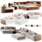 Minotti Softcase Modular Sectional Sofa - Диваны - 3D модель - фото 3