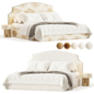 Modern Double Bed 144 - Кровати - 3D модель