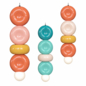 BUSA 4 Donuts Pendant Lamp (Donut Ceramic Large Stacked Pendant) - Подвесной - 3D модель