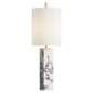 Black Marble Square Column Table Lamp - Настольный - 3D модель - фото 2