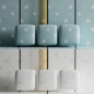 2 textures 4k in baby wallcovring 298 seamless - Стены, обои - 3D модель