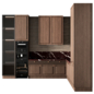 modern kitchen 105 - Кухни - 3D модель