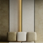 6 textures 4k in wall covering 313_ seamless - Стены, обои - 3D модель - фото 3