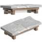 table concrete - Столы - 3D модель