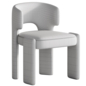 Lunari Boucle Curved Accent Chair - Стулья - 3D модель - фото 6