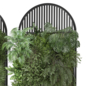indoor hanging plants in metal shelf 2823 - Комнатные - 3D модель - фото 3