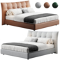 Aurora Tre Bed By Poltrona Frau-02 - Кровати - 3D модель