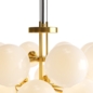 Merlot Grape Glass Cluster Chandelier - Подвесной - 3D модель - фото 6