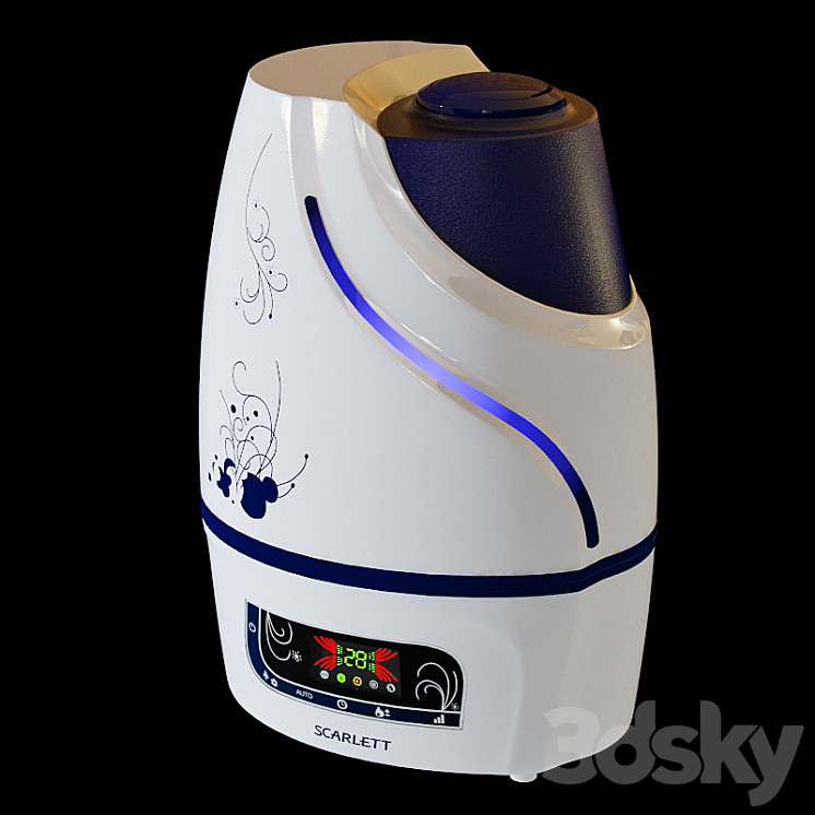 Air humidifier Scarlett SC-986 - Household appliance - 3D model