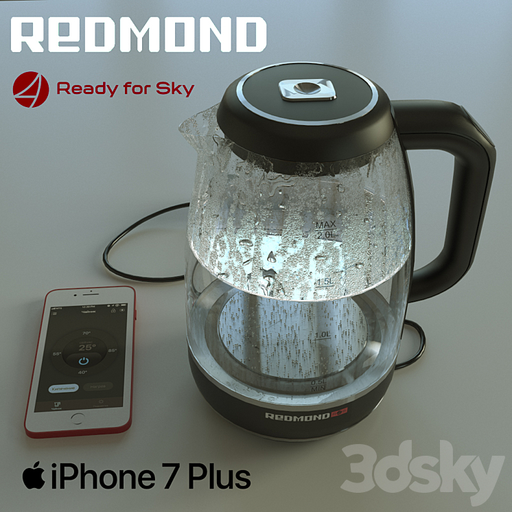 REDMOND SkyKettle G200S - Kitchen appliance - 3D model