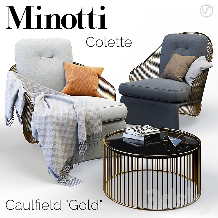 Minotti colette armchair 2025