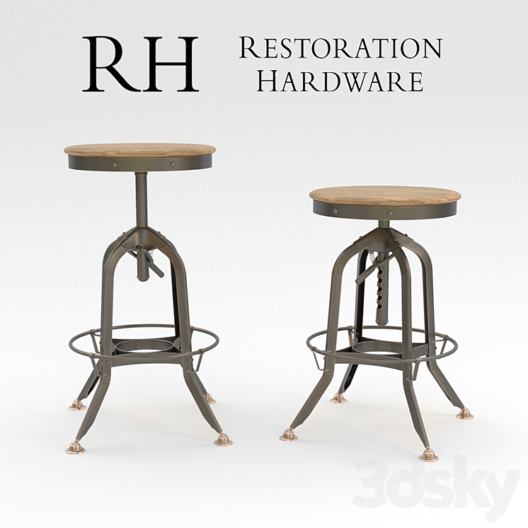 Restoration hardware toledo stool shop