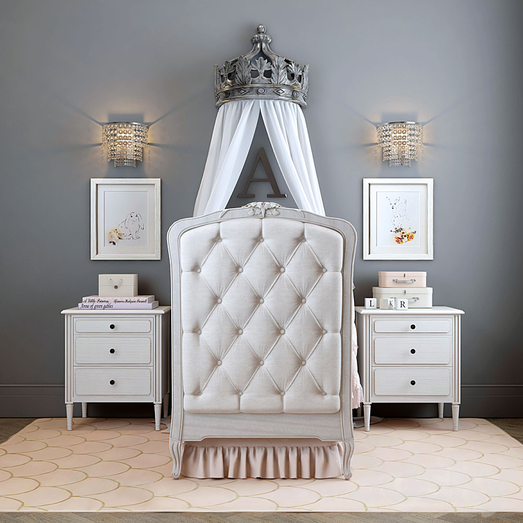 Colette tufted crib cheap