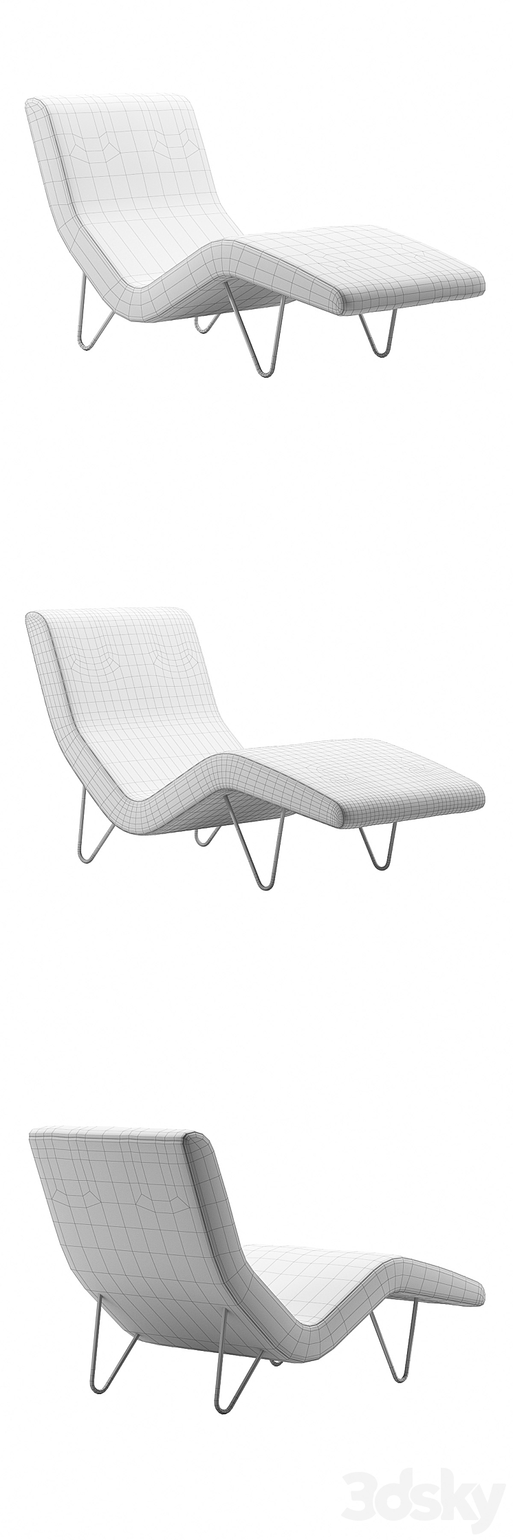 Gubi gmg chaise longue clearance
