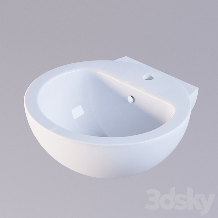 Sanita Luxe Art washbasin - Wash basin - 3D model