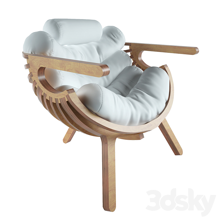Branca shell chair best sale