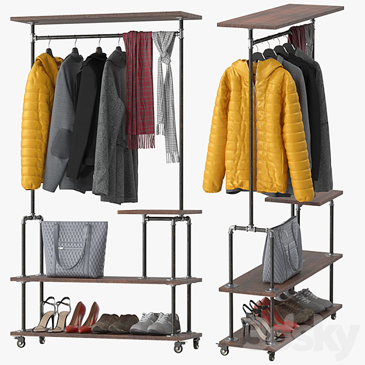 Sammankoppla clothes rack deals